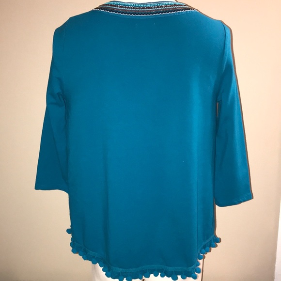 Crown & Ivy beaded top SIZE L (petite) - Picture 5 of 7